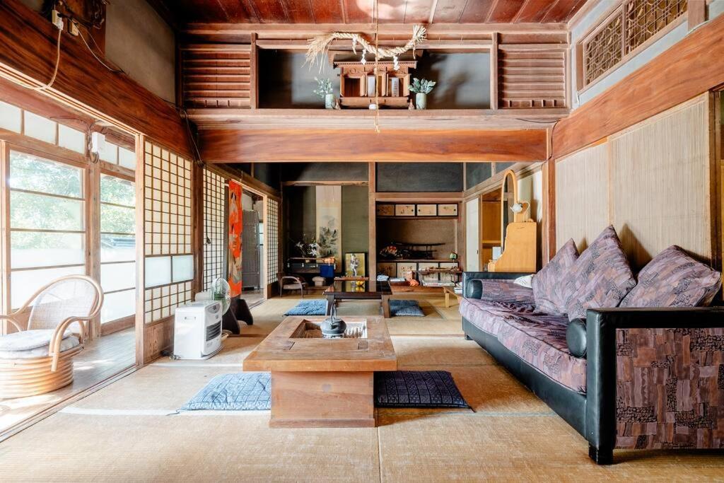 ゲストハウス+カフェわ　１日１組限定！ 築１００年の農家の古民家で宿泊体験、薪でお風呂沸かせます。焚き火もできます。 Kannami Zewnętrze zdjęcie